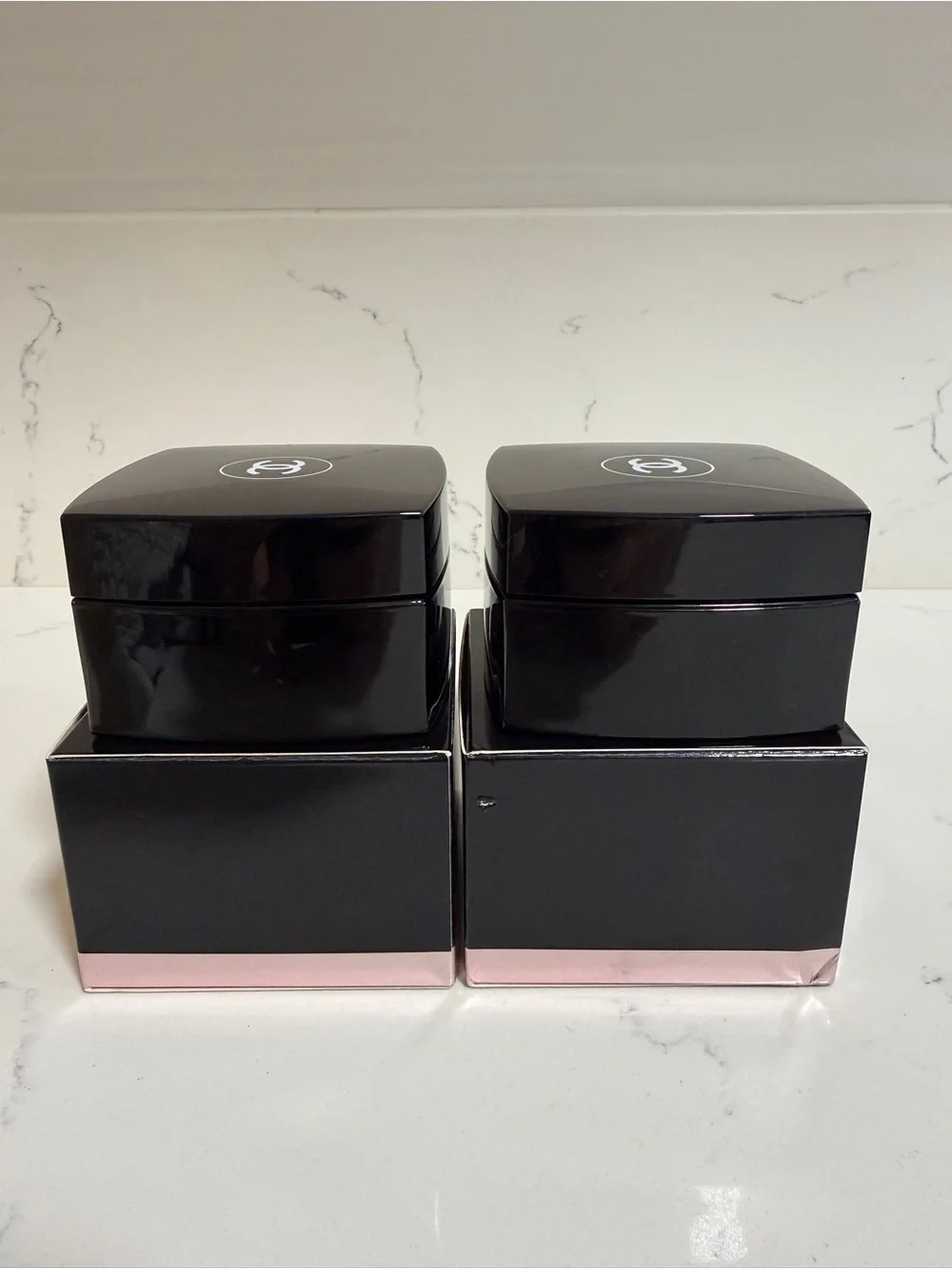 2 CHANEL Le Lift Crème de Nuit EMPTY jars